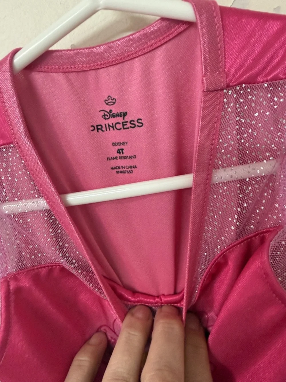 Disney Pink Princess Nightgown Pajama Dress - Picture 3 of 3